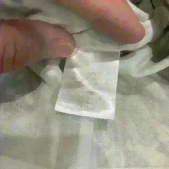 Milly Cotton Green Brown Floral Flower Print Pattern Sleeveless Sheath Dress 6 - Picture 4 of 10